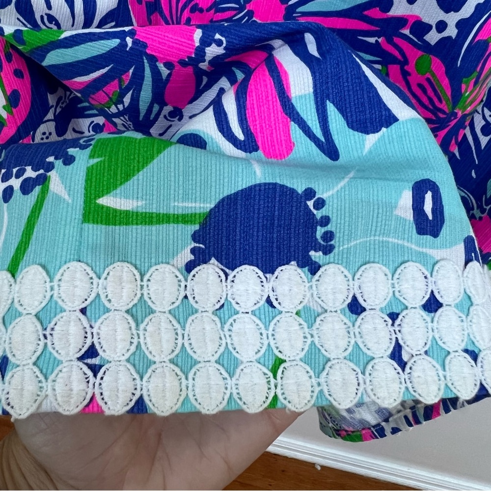 Lilly Pulitzer in the garden Eaton shift dress 6 - Picture 8 of 9